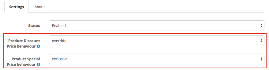 Override Product Discounts & Special Price